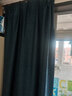 伊帘坊窗帘成品加密加厚仿亚麻棉麻纯色卧室客厅定制遮光窗帘布窗纱拼接窗帘 深蓝色 2.0米宽*2.7米高挂钩式可改高度 实拍图
