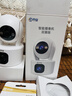乔安（JOOAN）双摄1600万像素监控摄像头无线wifi网络高清监控器360度无死角带夜视全景云台家用AI监控手机远程 实拍图