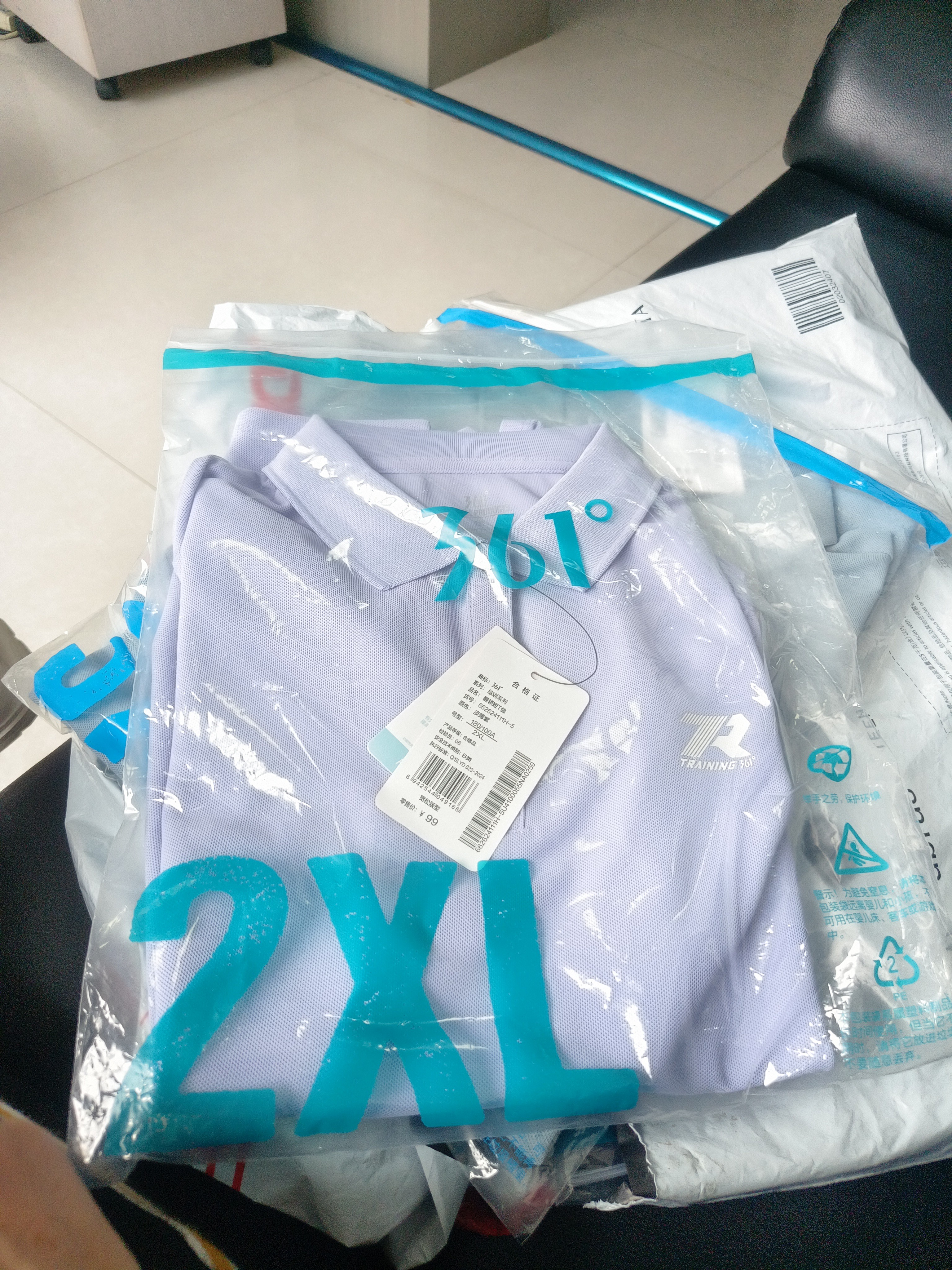 361°t恤女夏季新款运动polo衫速干休闲跑步健身短袖上衣662624111H-5 实拍图