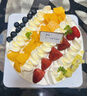 味多美 新鲜蛋糕 生日蛋糕  水果蛋糕 北京同城配送 新经典100% 20cm 原味坯杂果夹心 晒单实拍图