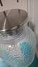 京东京造 凉水壶 高硼硅玻璃茶水分离耐热耐高温冷水壶泡茶杯大容量1.8L 实拍图