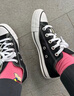 匡威（Converse）All Star夏季经典帆布男女低帮休闲运动鞋黑色101001 101001/黑色 45 实拍图
