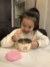 不锈钢碗316饭碗个人专用吃饭儿童碗宝宝辅食碗防烫碗带手柄加厚 主图同款-绿熊猫（儿童专用）+密封盖+勺子 【抗菌316钢】 实拍图