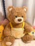 名创优品（MINISO）吉福特熊背带裤大号公仔儿童玩具毛绒玩偶娃娃抱枕生日礼物女 实拍图