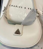 CHARLES&KEITH三角扣新月包腋下包单肩包包女包生日礼物送女友CK2-50271205 实拍图