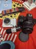 佳能（Canon）r100微单相机 4K数码高清旅游vlog视频 R100学生入门级微单 R100 18-45 STM套机【爆款热销】 套餐一【含128G卡 摄影包 电池 vlog套装】 实拍图