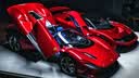比美高 1:18 比美高 法拉利Laferrari 拉法 车模合金汽车模型跑车模型 法拉利SP3 金属红 精细礼盒版 实拍图