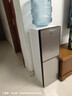 美的（Midea）饮水机家用上置式桶装水立式钢化玻璃双开门下置储物饮水器 YD1518S-X 制冷制热型 实拍图