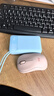 罗技（Logitech）M221轻音鼠标 无线鼠标 办公鼠标 对称鼠标 带无线微型接收器 茱萸粉 实拍图