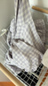 MUJI[自营限定款]女士无侧缝 双层纱织睡衣 纯棉家居服 薰衣草色 L 实拍图