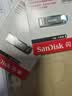 闪迪（SanDisk）128GB U盘 CZ73 时尚蓝色 安全加密 数据恢复 学习电脑办公投标 小巧便携 车载 大容量金属优盘 实拍图