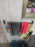 京东京造 反重力系列免打孔毛巾架太空铝浴巾架单杆厨房卫生间浴室60cm 实拍图