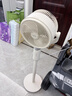 SEEDEN西点空气循环扇家用电风扇卧室循环扇3D摇头循环对流风扇智能语音遥控定时换气扇轻音低噪节能电扇 XD-1827FA【8档风量+台立三用】 实拍图