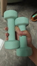 Keep哑铃女士健身家用彩色浸塑环保手铃亚铃全身塑形浅绿1.5kg*2 实拍图