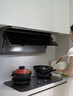美的（Midea）价保618【小西梅】油烟机自动蒸汽洗30大风量顶侧一体燃气灶具排油烟机AK11+Q529L-M 实拍图