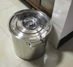小渝304不锈钢桶圆桶特厚商用汤桶烧水桶卤桶炖锅大容量加厚家用汤锅 特厚直径30cm高度 30cm 20L 实拍图