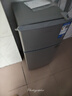 华宝小冰箱小型家用出租房用冷藏冷冻两用一级能效节能省电迷你宿舍寝室办公室二门电冰箱 【一级能效】76L银色【全国联保】 实拍图