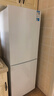 美的186升二门冰箱白色双系统租房小型家用电冰箱风冷两门小冰一级能效以旧换新MR-196W【国家补贴】 实拍图