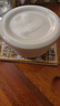 瓷语本色（CYCIYUBENSE）陶瓷蒸碗蒸鸡蛋羹专用碗带盖家用宝宝辅食隔水炖盅微波炉陶瓷碗 【耐高温陶瓷 】550毫升（可蒸3-4个蛋） 实拍图