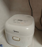美的（Midea）【价保618】小碧玉电饭煲小型2-3人3升0氟有钛陶瓷白玉内胆家用电饭锅煮粥智能预约多功能锅RE360 实拍图