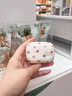 Smorss适用AirPods4保护套苹果四代保护套无线蓝牙耳机保护壳 全包防摔减震防尘卡通男女高级感软壳 饼干 实拍图