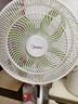 美的（Midea）【幸运草安睡1S】一级能效直流变频声控电风扇家用遥控卧室静音落地扇台式桌面抗菌大风力转页扇 实拍图