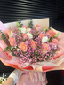 馨仪毕业季鲜花速递玫瑰向日葵康乃馨花束送女友生日礼物全国同城配送 11朵粉玫瑰混搭花束 实拍图