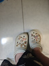 卡骆驰（CROCS）檀健次同款复古小鲸鱼洞洞鞋时尚厚底洞洞鞋花园鞋206302 骨白色-2Y2(含智必星) 38 (240mm) 实拍图