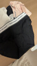 维多利亚的秘密  维密棉质舒适内裤logo腰带中腰女三角裤简约 54A2黑色-6819 11256819 1条 S 实拍图