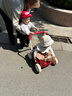 kidpop宝宝学步车可调速婴儿多功能手推车防侧翻助步车周岁礼物 活力红 实拍图