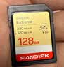 闪迪（SanDisk）128GB SD内存卡 4K V30 U3 C10 相机存储卡 读速180MB/s 写速90MB/s 高速连拍 微单/单反相机 实拍图