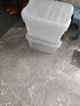 禧天龙塑料透明收纳箱加厚衣物玩具整理箱大号30升 3个装 无轮 实拍图