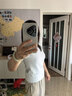 蕉下（beneunder）白t恤女短袖正肩打底衫棉吸汗春装内搭高档百搭CT005漫暮黑M 实拍图