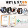 竞技者适于华为手表watch4/Pro表带watch3pro/GT5/GT4/GT3/GT6磁吸钛金属不锈钢手表带男款高级46/48 【升级】钛银色-工字密网-防刮耐磨22mm 实拍图