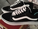 VANS范斯官方 升级款ComfyCush Old Skool经典黑运动鞋VN0A3WMAVNE 黑色 39 实拍图