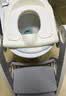 世纪宝贝（babyhood）儿童马桶辅助器 加大便圈阶梯座便器家用宝宝梯子 稳固防滑软垫款 实拍图