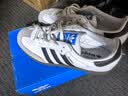 阿迪达斯adidas三叶草  samba T头鞋运动鞋男女休闲鞋B75806 38.5 实拍图