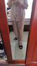 金三塔真丝睡衣女夏100%桑蚕丝外穿凉感短袖套装居家服爱人礼物 [主推]香妃色 短袖长裤 XL 实拍图