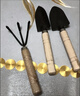 赶海工具种花家用种菜养花园艺松土花铲盆栽花艺种植工具3件套铲 大号园艺铲3件套1套 实拍图