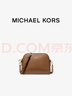 MICHAEL KORS迈克高仕 MK Jet Set Charm 中号皮质贝壳包单肩斜挎 牛皮棕 230 中号 实拍图