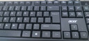 宏碁（acer）键鼠套装 有线键盘鼠标 商务办公键鼠套 防泼洒 全尺寸 USB笔记本台式机通用 OAK-030 实拍图