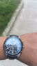 卡西欧（CASIO）商务休闲日韩手表男士太阳能闹钟防水钢带皮带石英腕表送男友礼物 EFS-S510L-1A太阳能+蓝宝石镜面 实拍图
