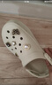 卡骆驰（CROCS）檀健次同款经典洞洞鞋轻便百搭女沙滩鞋包头拖鞋男鞋|10001 骨白色-2Y2(含智必星) 35 （210mm) 实拍图