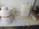 美的（Midea）电煮锅 小电锅 电蒸锅 宿舍小锅多功能锅辅食锅 1.6L学生寝室一体泡面小火锅电煮锅XZE2017 配蒸笼 实拍图