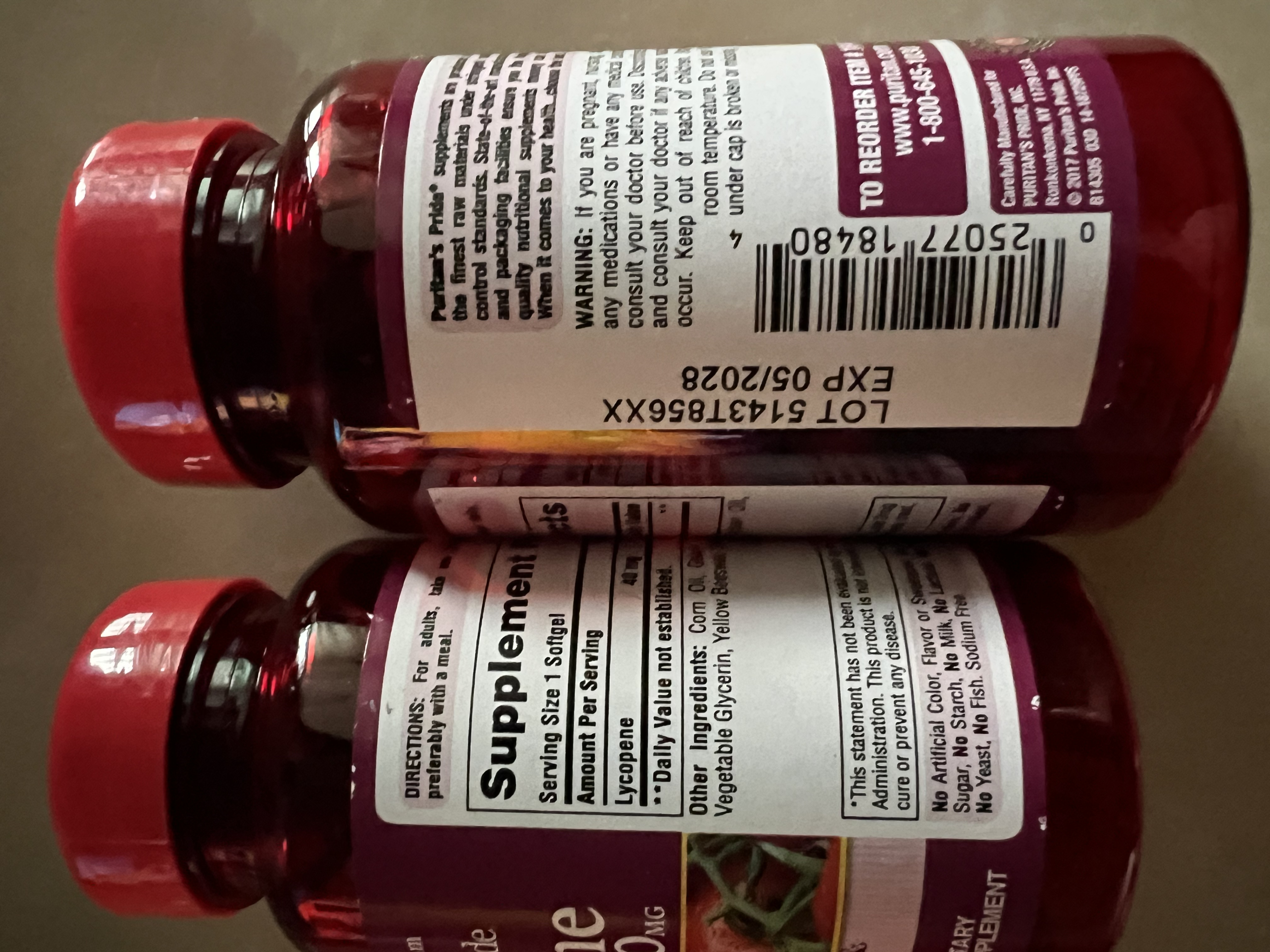 普丽普莱番茄红素胶囊 男士前列腺炎强精备孕改善尿频40mg*2瓶 实拍图