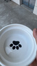 licheers猫碗陶瓷猫粮双碗斜口不黑下巴宠物幼猫咪吃饭食盆喝水喂食一体 实拍图