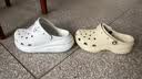CROCS卡骆驰檀健次同款经典泡芙洞洞鞋轻便舒适男女同款花园鞋|207521 月光灰-1NK(含智必星) 37 /38(230mm) 实拍图