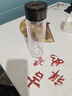 【京东物流配送】高硼硅双层玻璃杯大容量泡茶杯水杯子茶水分离杯 【双层加厚】茶杯350ml1只 实拍图