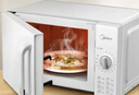 美的（Midea）【价保618】快捷家用微波炉家用小型迷你360°转盘加热 旋钮操控易洁内胆时间调节20升（PM2000） 实拍图