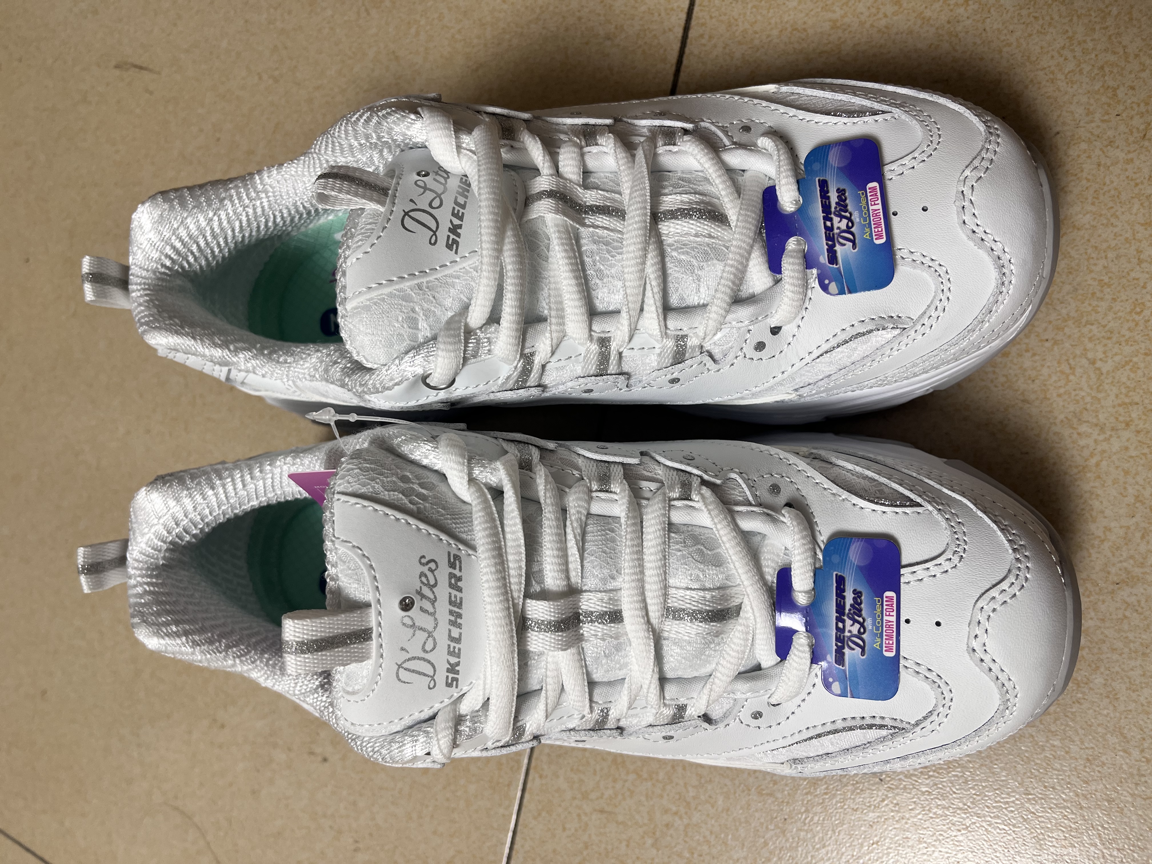 斯凯奇（Skechers）女鞋夏季厚底老爹鞋百搭软底舒适外穿运动鞋11959 实拍图